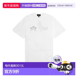 1h可退 香港直邮Represent 男士 THOROUGHBRED 手绘T恤 MLM100383