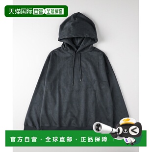 仿麂皮连帽衫 NUMBER男装 微光泽简约设计日 日本直邮BACK 1h可退