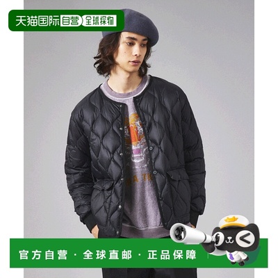 1h可退 日本直邮TAION 男女同款军事风大尺寸圆领羽绒夹克 防寒保