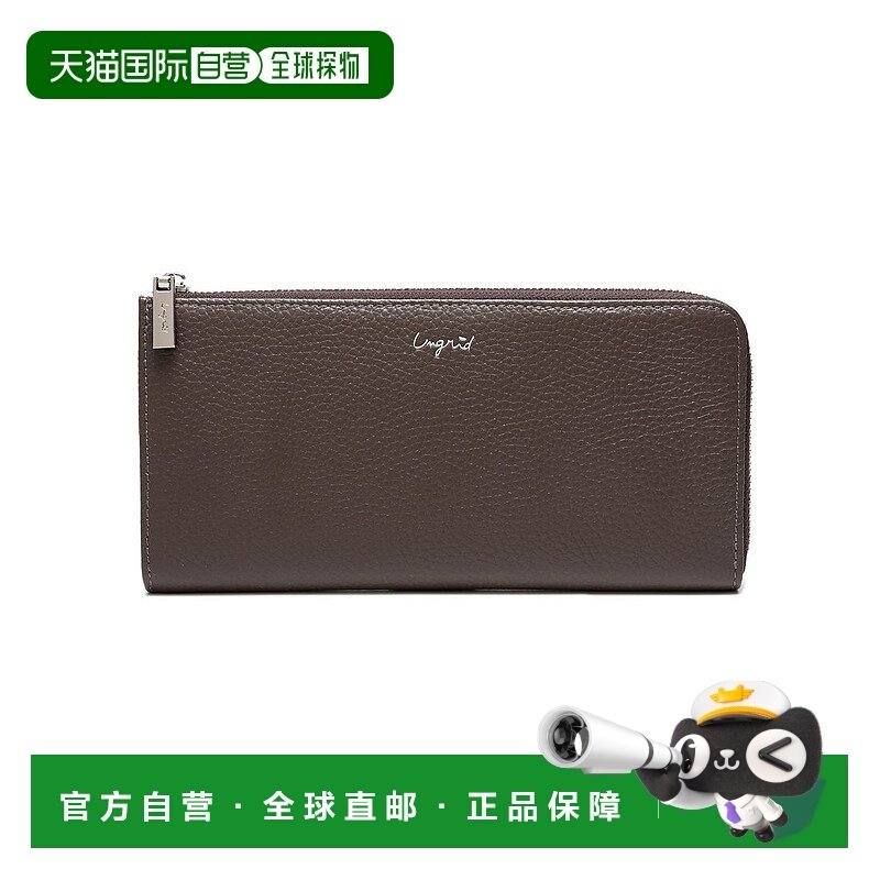 日本直邮Ungrid 牛皮革LF薄边长款钱包 U02348DW024676长钱包
