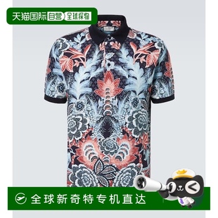 佩斯利棉质凸纹布Polo衫 1h可退 男士 香港直邮Etro 艾特罗
