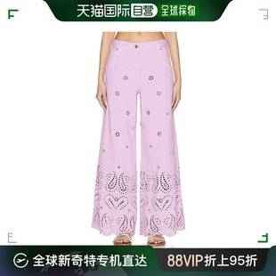 女士 香港直邮潮奢 艾特罗 剪口阔腿牛仔服装 Etro 231D125019699