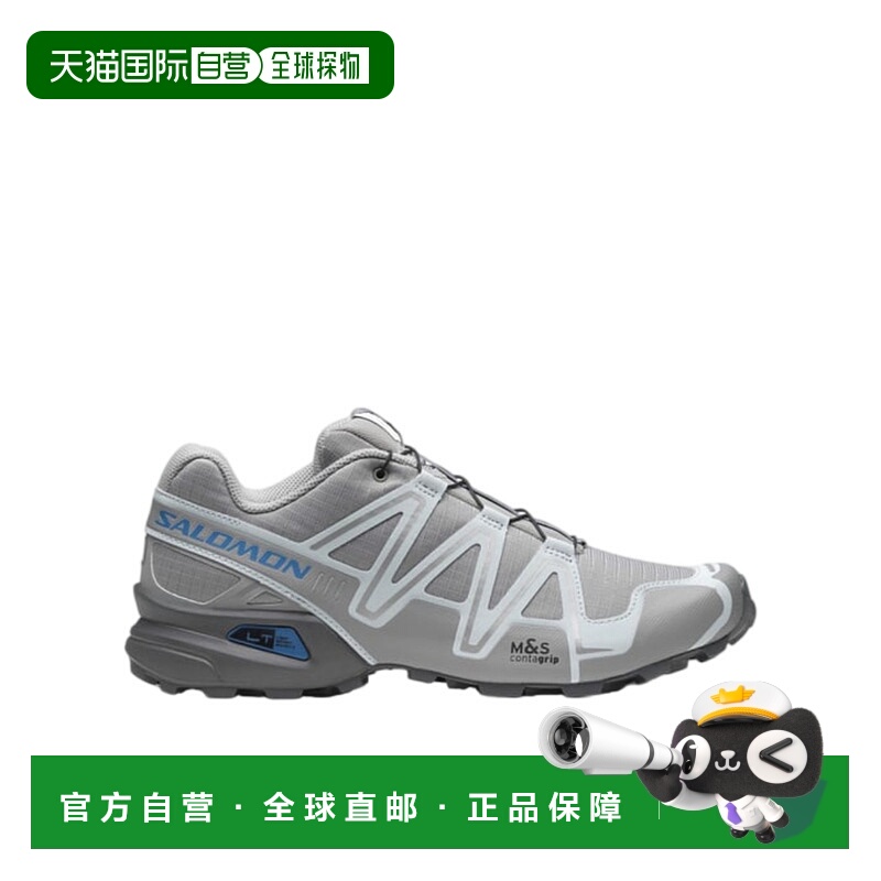 1h可退 香港直邮SALOMON 男士运动鞋 L47723300 SS2025 灰色 SPEE