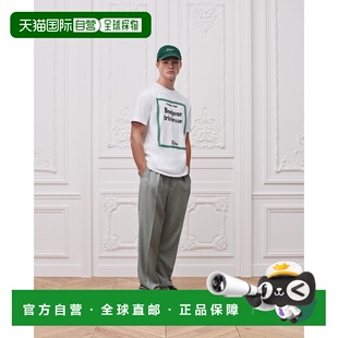 欧洲直邮DIOR(迪奥)T-shirt à broderie Book Cover, coupe re