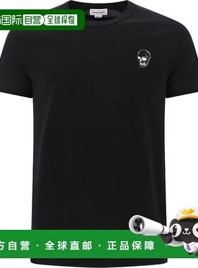香港直邮ALEXANDER MCQUEEN 男士T恤 624179QPZ640901 AW2023男装