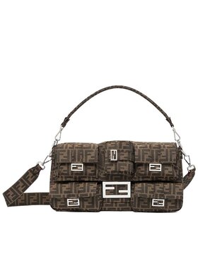 Fendi Baguette FF超大号多口袋单肩包 7VA623AKBI