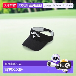日本直邮Callaway-基本款遮阳帽 WM 24 JM 帽子空顶帽