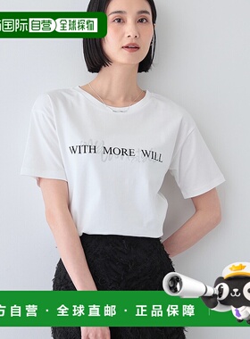 1h可退 日本直邮INDIVI 女士原创图案设计短袖T恤 12712302202501