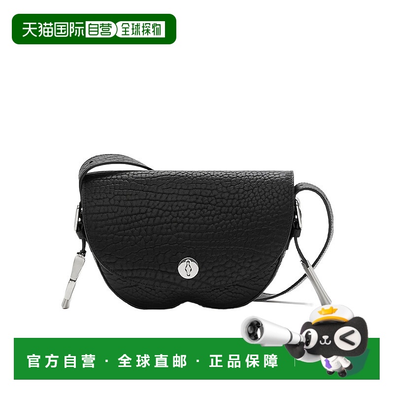 1小时内可退 香港直邮BURBERRY 女士斜挎包 80755111 CO 黑色 Che