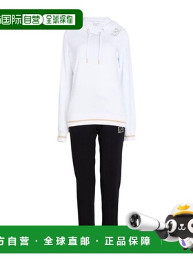 1h可退 香港直邮潮奢 Ea7 女士 Outfit 运动运动装 white白色 舒