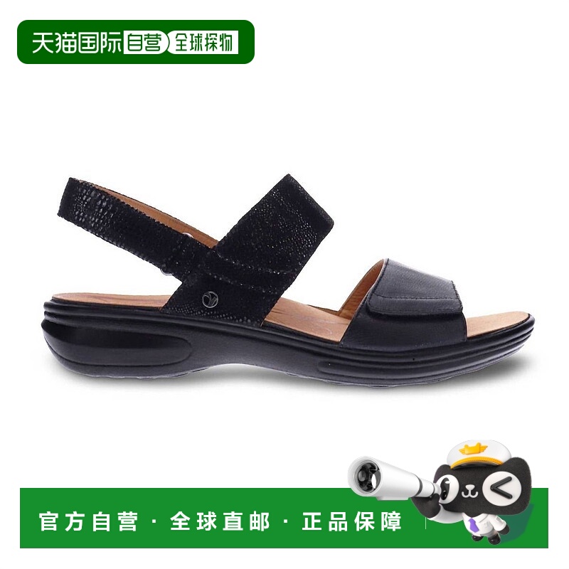 自营revereWomen's Como Sandal In Black - black 美国奥莱直发