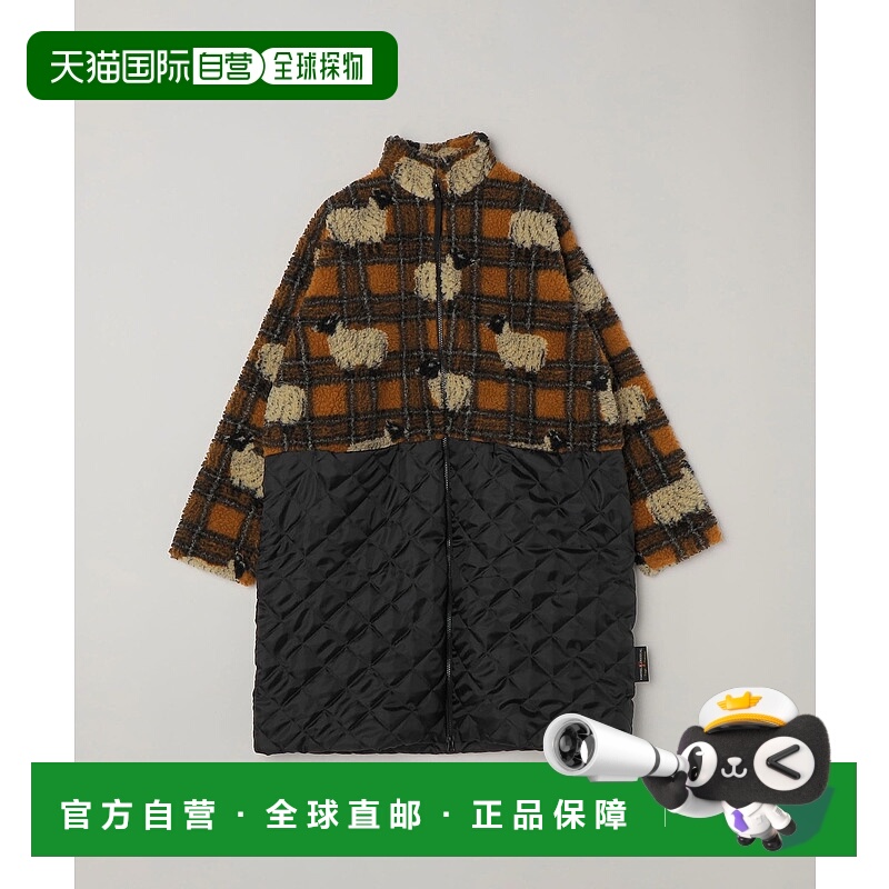 1h可退 日本直邮FARFIELD ORIGINAL 男装 绒毛拼接绗缝外套 双拉