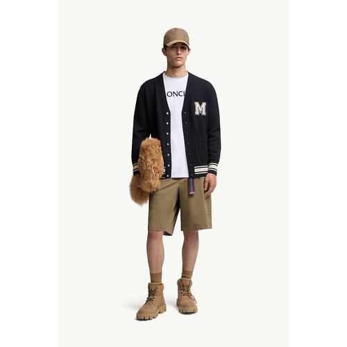 MONCLER (2025新品) T-shirt en coton à logo floqué