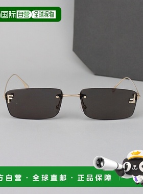 1h可退 香港直邮潮奢 Fendi 芬迪 女士 FENDI FIRST 水晶眼镜 FE4