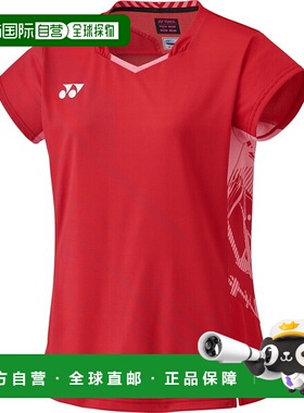 日本直邮Yonex 女子比赛衬衫 羽毛球比赛衬衫 女款 20858-587 女
