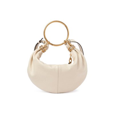 Chloe 蔻依 女士 Bracelet-Handle Leather Shoulder Bag 单肩包