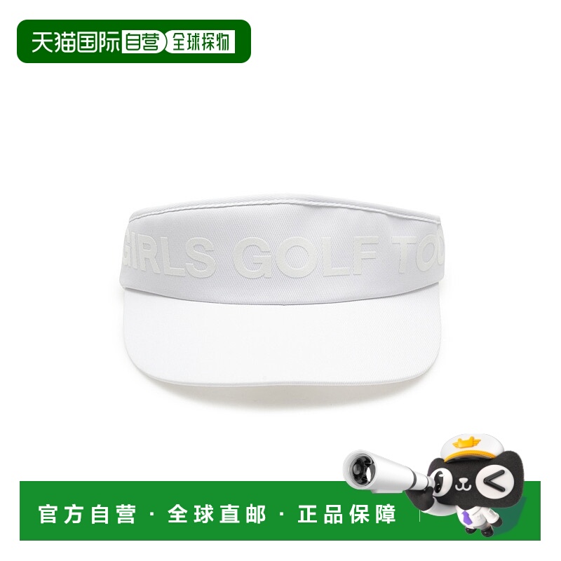 韩国直邮G/FORE女款高尔夫帽可调节透气空顶帽白色 G4AF22H88-SNO