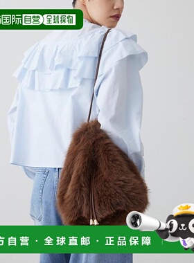 1h可退 日本直邮官方授权 Whim Gazette 【THE PAUSE】仿皮草抽绳