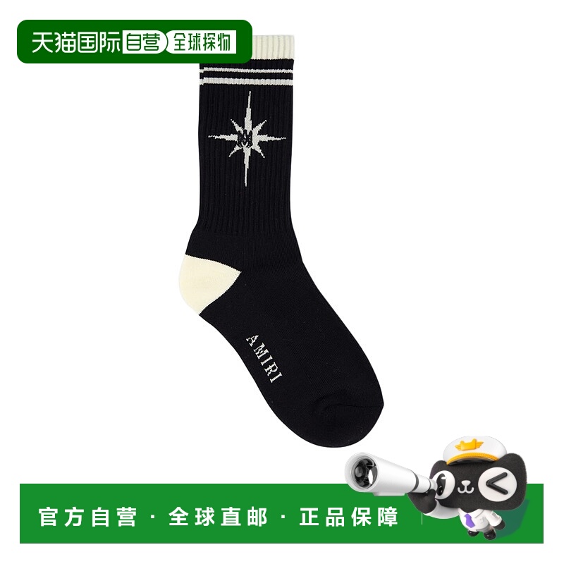 香港直邮Amiri 徽标袜子 AMACSK1021