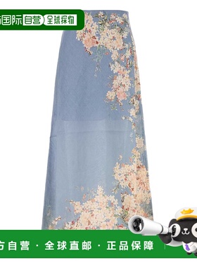 1h可退 香港直邮ZIMMERMANN 女士 Clear 蓝色半身裙 3561SSS255TL