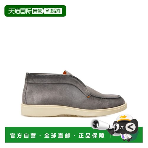 香港直邮SANTONI 男士商务休闲鞋 MGDT17823TICBGEXG77GREY SS202