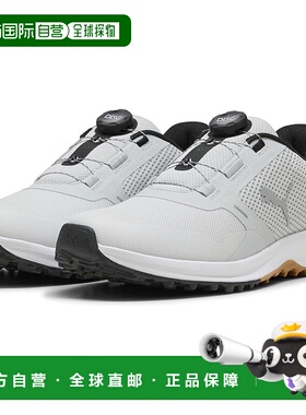 【日本直邮】彪马高尔夫鞋 Fusion Grip 6 Disc 男款 羽灰色/黑色