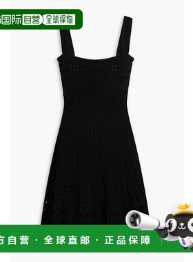 1h可退 香港直邮Simkhai 女士 激光切割弹性针织迷你连衣裙 22410