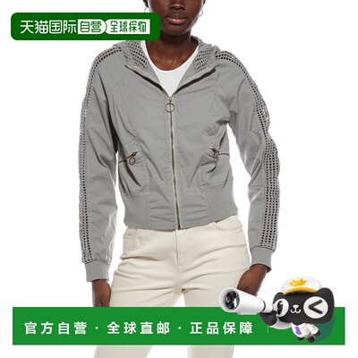 自营XCVI Gillian Bomber Jacket - Gray 夹克外套美国直发奥莱