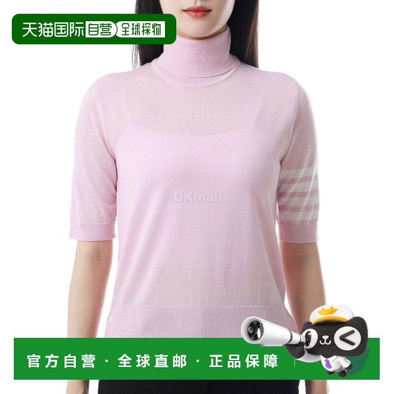 韩国直邮Thom Browne FKA434A Y1014 680 高领针织衫羊毛