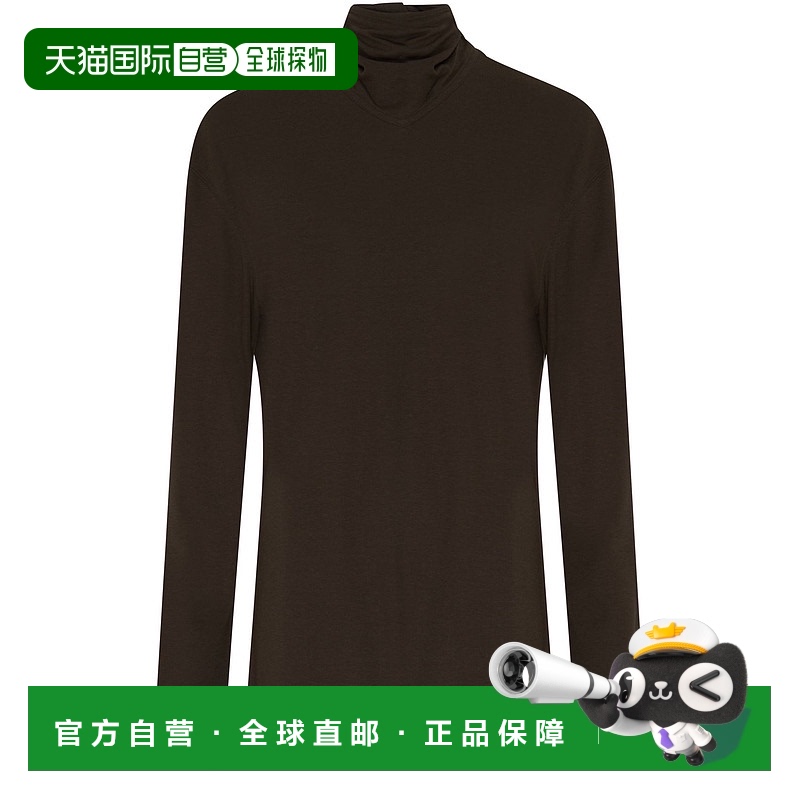 1h可退 香港直邮潮奢 Lemaire 女士 长袖喇叭形上衣 TFHLDDBRWZZ