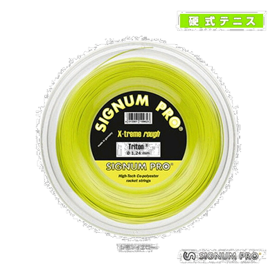 日本直邮Signum Pro 网球线 卷等 Triton Triton 200m 卷