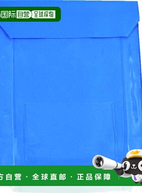 【日本直邮】TRUSCO TRUSC0 塑料包袋 有折边 蓝色 TKM3037BL
