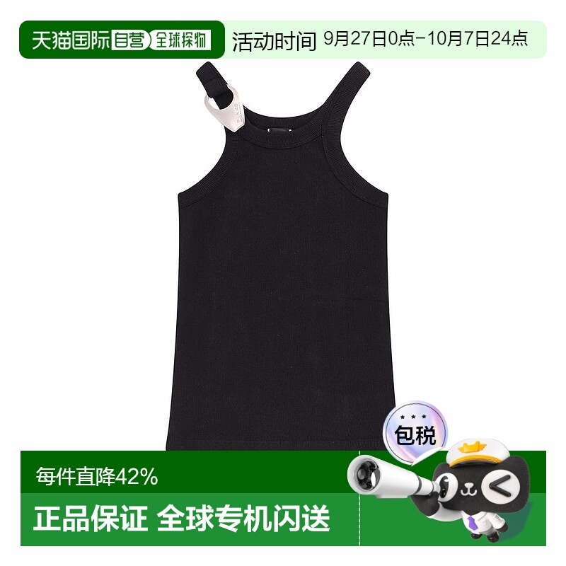 1h可退 香港直邮Pinko 品高 女士 CLAY背心 105082A2JK black黑色