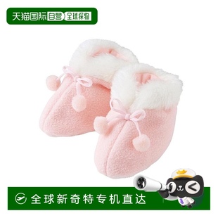 MIKIHOUSE日本制毛毛靴步前鞋 日本直邮日潮 袜12cm