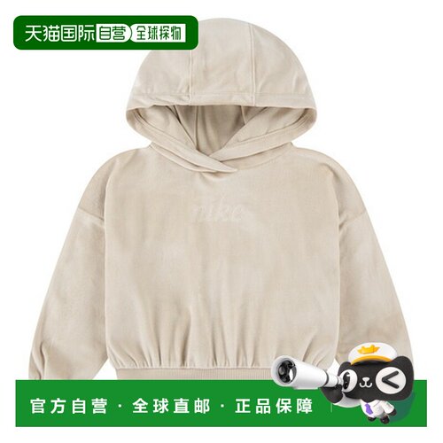日本直邮耐克（NIKE）（儿童）女童 舒适套头连帽卫衣 26M472-X5C