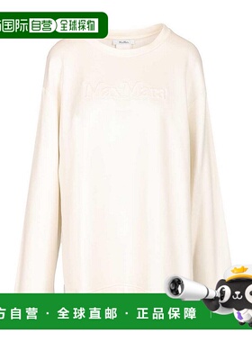 香港直邮MAX MARA 女士卫衣 252192602860005E18 AW2025 白色