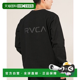 半拉链设计 1h可退 T恤 宽松长袖 BF042P51 日本直邮RVCA男女同款