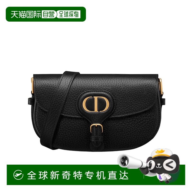 香港直邮DIOR女士斜挎包 M9335USKUM900 SS2025黑色 Dior Bobby
