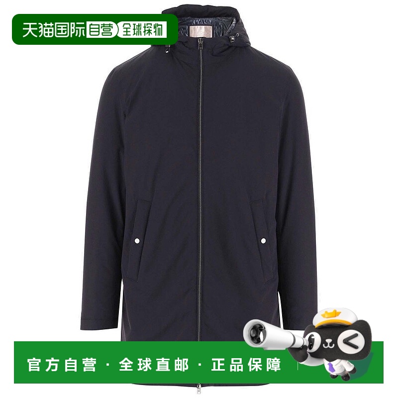 1h可退 香港直邮潮奢 Herno 男士 派克大衣 PA00029UR12387S拉链