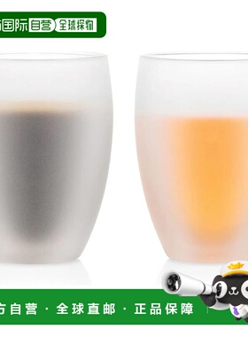 【日本直邮】Bodum波顿 杯子 350ml 2 件套 保温保冷4559-143SI