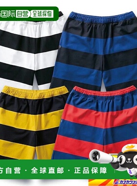 日本直邮Canterbury 4英寸条纹平纹短裤短裤/半裤男士RA20099