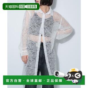 1h可退 日本直邮PAGEBOY 女装 长款蕾丝衬衫连衣裙 可拆卸腰带设