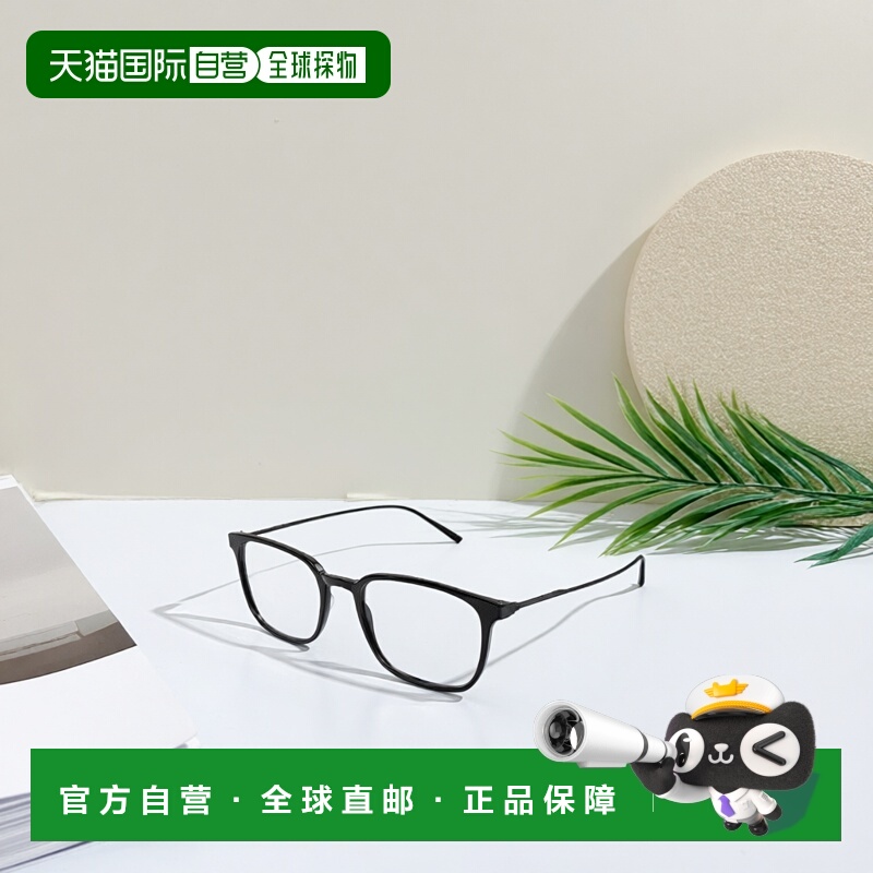 1h可退 香港直邮SAINT LAURENT 男士眼镜 SL632J001F SS2025 黑色