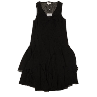 自营 opening ceremony开幕式雪纺连衣裙 - 黑色 - 黑色 美国奥莱