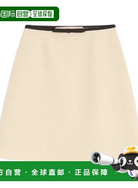 1h可退 香港直邮潮奢 valentino 华伦天奴 女士 蝴蝶結迷你裙 7B0