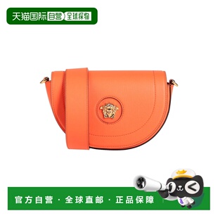 1h可退 香港直邮潮奢 versace 范思哲 女士 Bags 斜挎包 orange橙