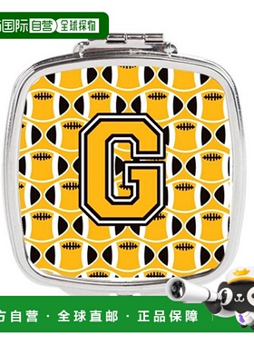 自营 Carolines Treasures CJ1080-GSCM 字母 G 足球黑色,旧