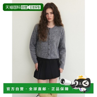 女士毛针织衫 Cardigan KN210TFF06 Knit Gre Mohair 韩国直邮ETMON