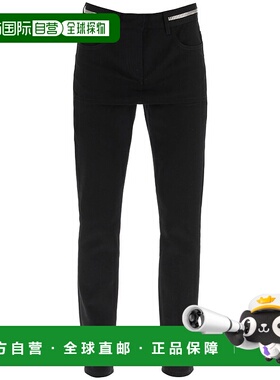 香港直邮GIVENCHY 女士牛仔裤 BW50TX50R6001 AW2022 黑色 Slim d