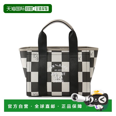 1h可退 日本直邮JUN&ROPE' 女士格纹印花手提包 2025CERX45150